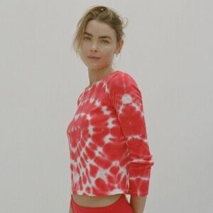Réalisation Par Heart Long Sleeve Tie Dye Tee